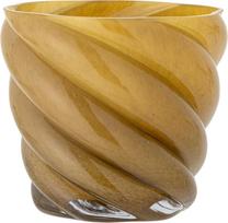 Bloomingville Gėlių vazono įdėklas Callo geltonos spalvos 17 cm