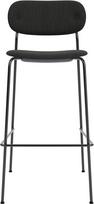 Audo Copenhagen Baro kėdė Co minkšta ant juodų kojų juodos spalvos 105 cm