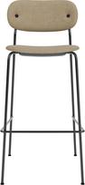 Audo Copenhagen Baro kėdė Co minkšta ant juodų kojų bežinės spalvos 105 cm