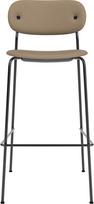 Audo Copenhagen Baro kėdė Co Sierra odiniai ant juodų kojų šviesiai rudos spalvos 105 cm