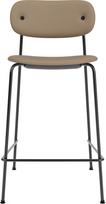 Audo Copenhagen Baro kėdė Co Sierra odiniai ant juodų kojų šviesiai rudos spalvos 95 cm