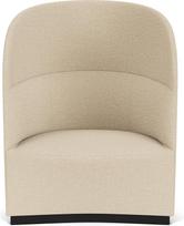 Audo Copenhagen Fotelis su aukšta atrama Tearoom smėlio spalvos 89 cm
