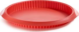 Lekue Tartaletės kepimo forma Lekue iš silikono raudonos spalvos 28 cm