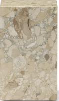 Audo Copenhagen Šoninis stalas Plinth Kunis Breccia 51 cm