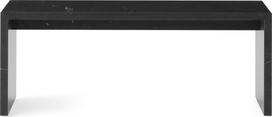 Audo Copenhagen Kavos staliukas Plinth Bridge Nero Marquina 100 cm