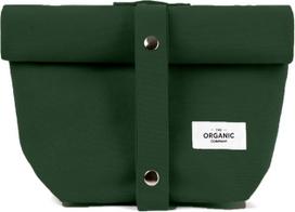 The Organic Company Pietų maišelis The Organic Company tamsiai žalios spalvos