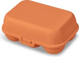 Koziol Kiaušinių dėžutė Eggs To Go oranžinės spalvos mini