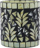 House Doctor Tealight žvakidė Palm juodos spalvos 8 cm