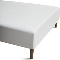 Juna Paklodė su elastine guma Percale baltos spalvos 140 x 200 x 30 cm