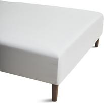 Juna Paklodė su elastine guma Percale baltos spalvos 180 x 200 x 30 cm