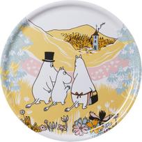 Arabia Finland Serviravimo padėklas Arabia Finland Troliai Mumiai Family Time 35 cm