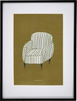 House Doctor Paveikslėlis rėmelyje Chair 30 x 40 cm