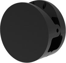 Decor Walther Popierinių rankšluosčių laikiklis Pinch apvalios formos matinės juodos spalvos 5 cm