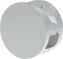 Decor Walther Popierinių rankšluosčių laikiklis Pinch apvalios formos sidabrinės matinės spalvos 5 cm