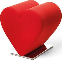 Opinion Ciatti Pufas Love raudonos spalvos