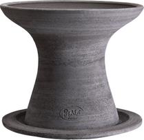 Bergs Potter Vazonas ir staliukas 2 viename Celeste pilkos spalvos 34 cm