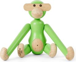 Kay Bojesen Figūrėlė Kay Bojesen beždžionė iš medžio šviesiai žalios spalvos mini