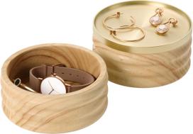 Umbra Papuošalų dėžutė Tesora Wood natūralios spalvos