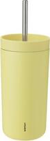 Stelton Termo puodelis To-Go Sip pagamintas iš dvigubo plieno su šiaudeliu citrininės spalvos 400 ml