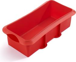 Lekue Kepimo forma Lekue stačiakampio formos iš silikono raudonos spalvos 28 cm