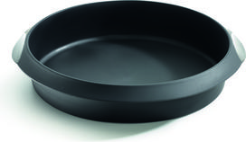 Lekue Kepimo forma Lekue apvalus iš silikono juodos spalvos 26 cm