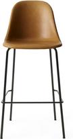 Audo Copenhagen Baro kėdė Harbour odiniai ant juodų kojų konjako rudos spalvos 75 cm