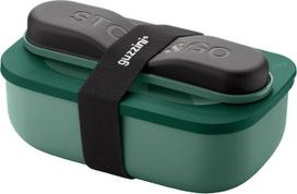 Guzzini Pietų dėžutė Store & Go su stalo įrankiais smaragdo-žalia 900 ml
