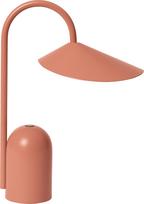Ferm Living Belaidė lempa Arum persikinės spalvos