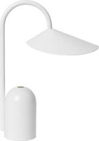 Ferm Living Belaidė lempa Arum baltos spalvos