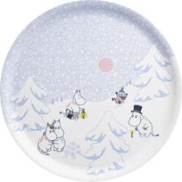Muurla Serviravimo padėklas Muurla Troliai Mumiai Let it Snow 35 cm