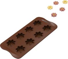 Silikomart Forma šokoladui Silikomart Choco Flower iš silikono