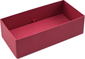 Semikolon Daiktų organizatorius 4Rooms bordo spalvos