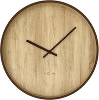 NeXtime Sieninis laikrodis Oslo šviesi mediena 50 cm