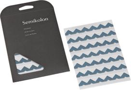Semikolon Kampiniai lipdukai nuotraukoms Semikolon žydros spalvos