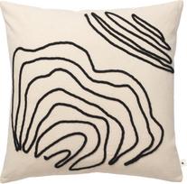 Ferm Living Dekoratyvinis pagalvės užvalkalas Jot kreminės spalvos 50 x 50 cm