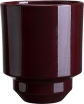 Bergs Potter Gėlių vazono įdėklas Hoff glazūruota vyšninės spalvos 14 cm