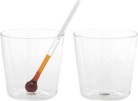 Zafferano Aperolio taurės Spritzometro su maišikliu 385 ml 3 komp.