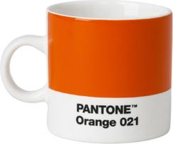 Copenhagen Design Espresso puodelis Pantone oranžinės spalvos 120 ml