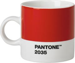 Copenhagen Design Espresso puodelis Pantone raudonos spalvos 120 ml