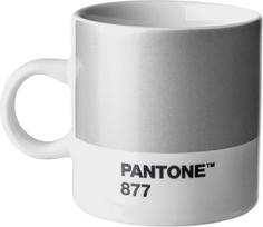 Copenhagen Design Espresso puodelis Pantone sidabro spalvos 120 ml