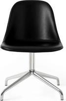 Audo Copenhagen Sukama kėdė Harbour odiniai su aliuminio kojomis juodos spalvos 81 cm