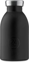 24Bottles Termo butelis Clima Basic II juodos spalvos 330 ml