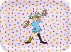 Muurla Serviravimo padėklas Muurla Pepė Ilgakojinė Pippi's Birthday 20 x 27 cm