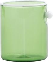 Zafferano Stiklinė Oyster žalios spalvos 320 ml