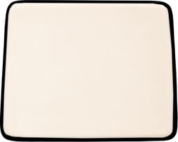 Zafferano Pietų lėkštė Lido Rim juodos spalvos 28 x 24 cm