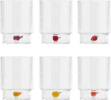Zafferano Stiklinės Teca Frutta 350 ml 6 vnt.
