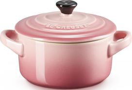 Le Creuset Kepimo ir patiekimo indas Mini Cocotte rožinio kvarco 250 ml