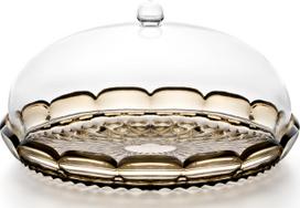 Guzzini Torto lėkštė Vanity dūminės spalvos 16 cm