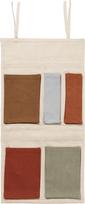 Ferm Living Sieninis organizatorius Canvas įvairių spalvų 27 x 32 cm