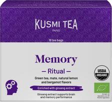Kusmi Žalioji arbata bio Organic Memory Ritual muslino maišeliuose 18 vnt.